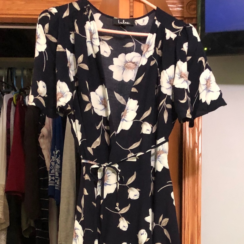 Wrap maxi dress